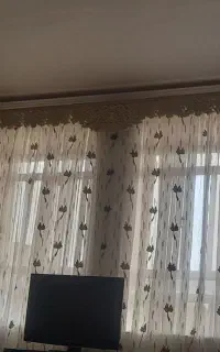 پرده تمیز و نو