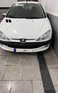 پژو ۲۰۶ تیپ ۵ مدل ۹۲