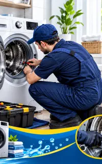 تعمیر و سرویس تخصصی ماشین لباسشویی اتوماتیک