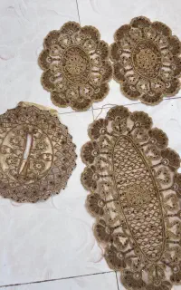 ست رومیزی منجوق