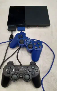 سونی ۲ پلی ۲ ps2 فلش 32 پر بازی دو دسته