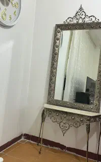 اینه شمعدان برنز