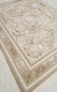 فرش ابریشم رنکبندی کامل