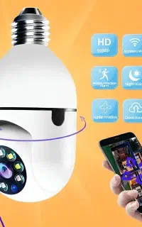 چشمی همیشه هوشیار/دوربین لامپی چرخشی/مدل Smart Eye