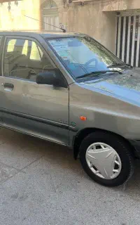 پراید بی رنگ دوگانه سوز کارخانه