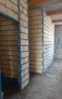 استا دیوارچینی بنایی دیوارچین والپست شیب بندی