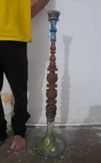 قلیان چوبی