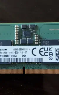 رم لپ تاپ 8 گیگ DDR 5