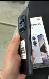 نوت 14پرو مشکی خشک
