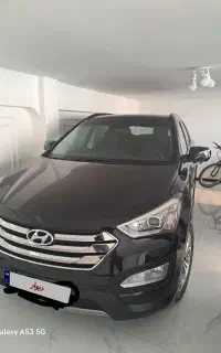 سانتافه مشکی ۲۰۱۴ دو دف سقف پانا ۷ نفره