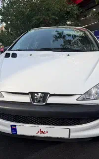 پژو ۲۰۶ تیپ ۲/کم کار واقعی/ بیرنگ