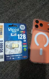 فلش ۱۲۸ گیگ پرسرعت usb 3.2 ساپورت آیفون و اندروید