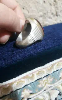 انگشتر نقره پایه مهدی