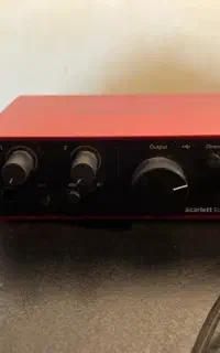 کارت صدا فوکوس رایت مدل Scarlett Solo 4th Gen
