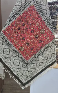 رومیزی مخمل قلمکار(مخمل طرح دار کالیفرنیا) درجه یک