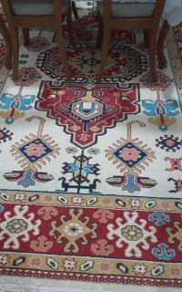 ۲ تخته گلیم فرش ۶ متری