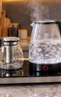 چای ساز فیلیپس گرمکن دار   ۲۲۰۰ وات نو کتری برقی