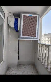 کولر آبی/پایه کولر درتراس آپارتمان/سلولزی