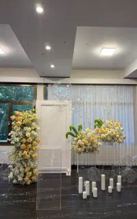 بادکنک آرایی و گل آرایی مراسم