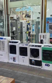 پخش کولر ابی/پرتابل پلیمری فلزی/ازکارخانه چکی نقدی