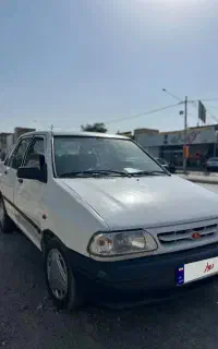پراید مدل ۸۴ سفید