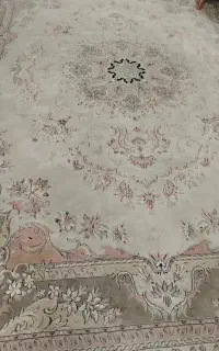 دو جفت قالی 3×4کرم رنگ ۷۰۰شانه