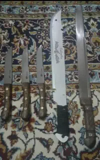 چاقو۷۰و۶۰و۵۰و۳۰باتخفیف