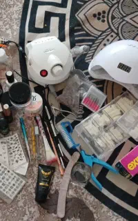 وسایل کاشت ناخن کامل