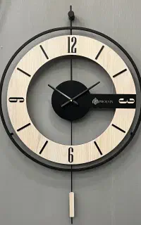 ساعت دیواری پینترستی «پاندول دار»