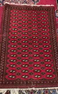 فرش ترکمن قدیمی کاملا سالم