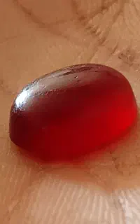 بهترین عقیق یمنی سرخ زجاجی