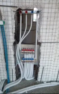 لوله کشی فاضلاب، سردوگرم