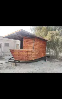 دکه چوبی سیار مخصوص فست فود یا هر صنف