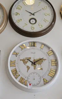 ساعت دیواری چوبی و فایبر پخش عمده و تک