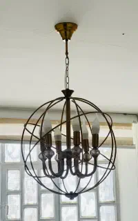 انواع لوستر های تکی پنج شاخه و آبشاری