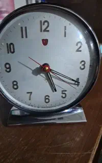 ساعت کوکی زنگ دار رومیزی انتیک و کلکسیونی سالم