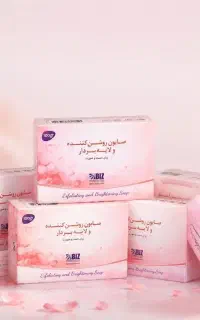 صابون لایه بردار و روشن کننده از نمایندگی میانه