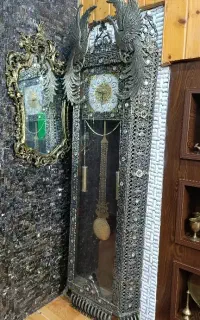 ساعت ایستاده برنز