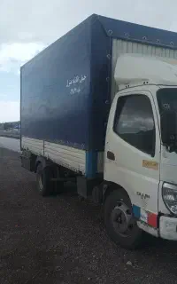 حمل نقل بار حمل اثاث منزل باربری خاور چادر ۶تن