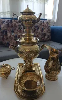 سماور برنجی