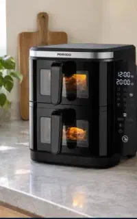 سرخ کن،هواپزبدون روغن دوطبقه پرودومدلPorodoILFS087
