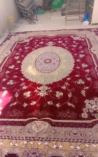 فرش زرشکی ۱۲ متری