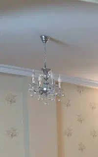لوستر کریستالی ۴ شعله