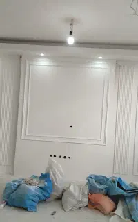 نقاشی ساختمان و نضب کاغذ دیواری