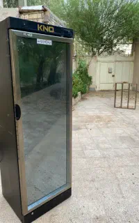یخچال ویترینی کینو شیشه دودی تک درب در بم