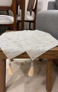 رانر عسلی آستر دار