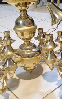 لوستر برنز آبکاری طلا