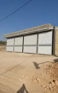 درب برقی،شیشه،جک بازویی،دوربین مداربسته