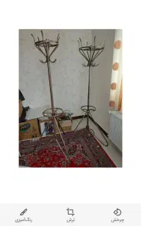 چوب لباسی شیر اهرمی علم دوش سر پیک نیک روشنای