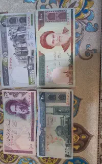 فروش فوری تعدادی اسکناس و سکه قدیمی